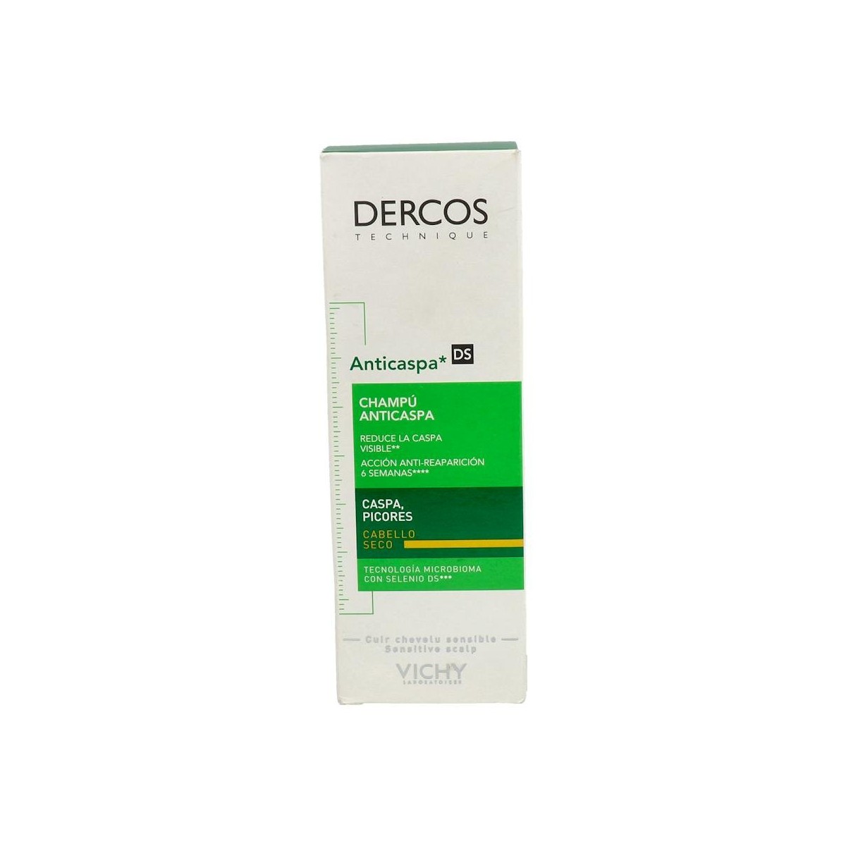 DERCOS CHAMPU ANTICASPA SECA 200 ML