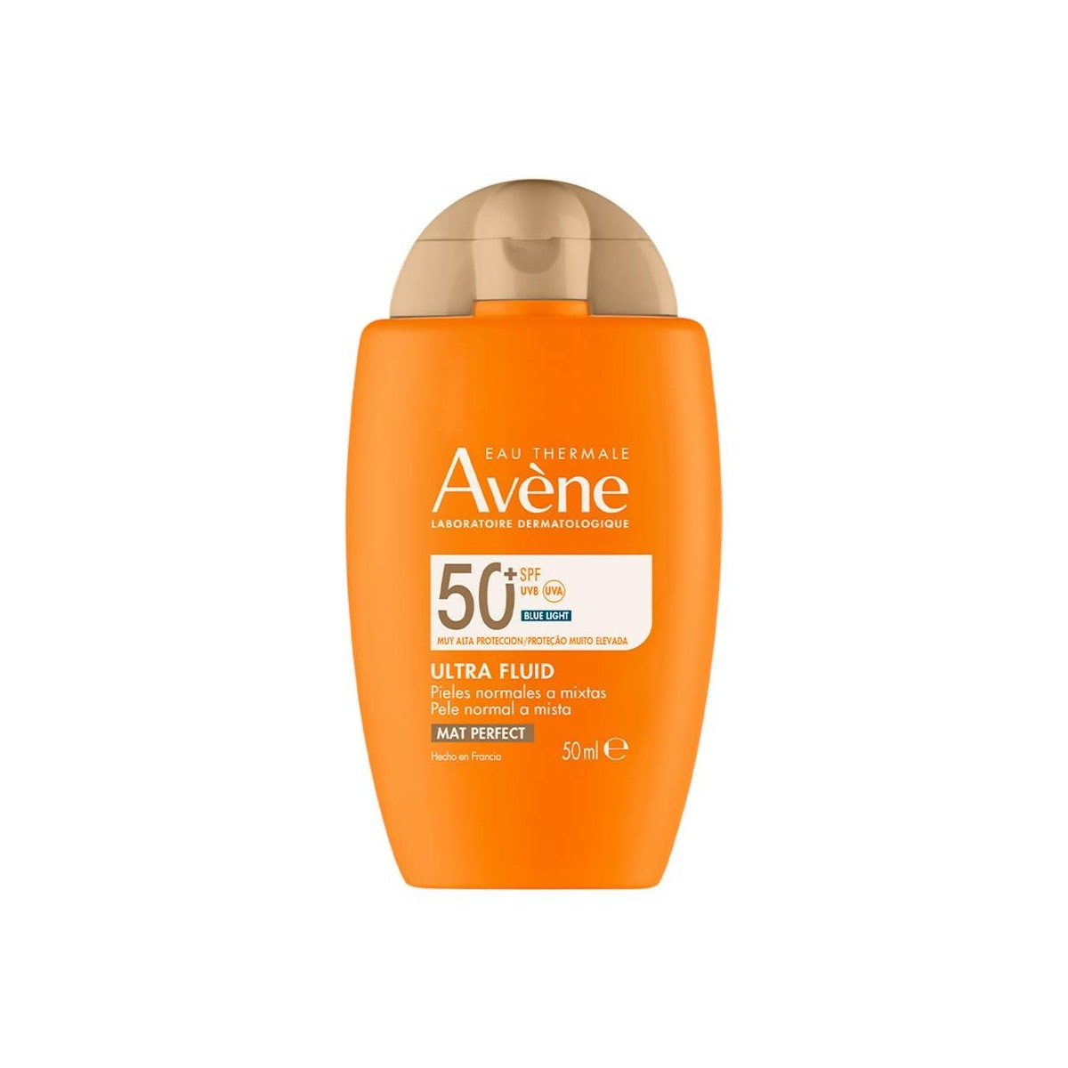 AVENE ULTRA MAT FLUIDO CON COLOR SPF 50+ 50 ML