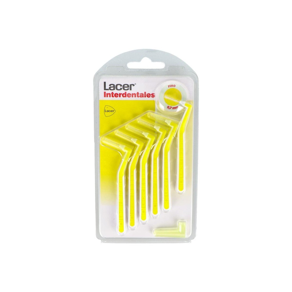 CEPILLO INTERDENTAL LACER FINO ANGU AMARILLO 6 U