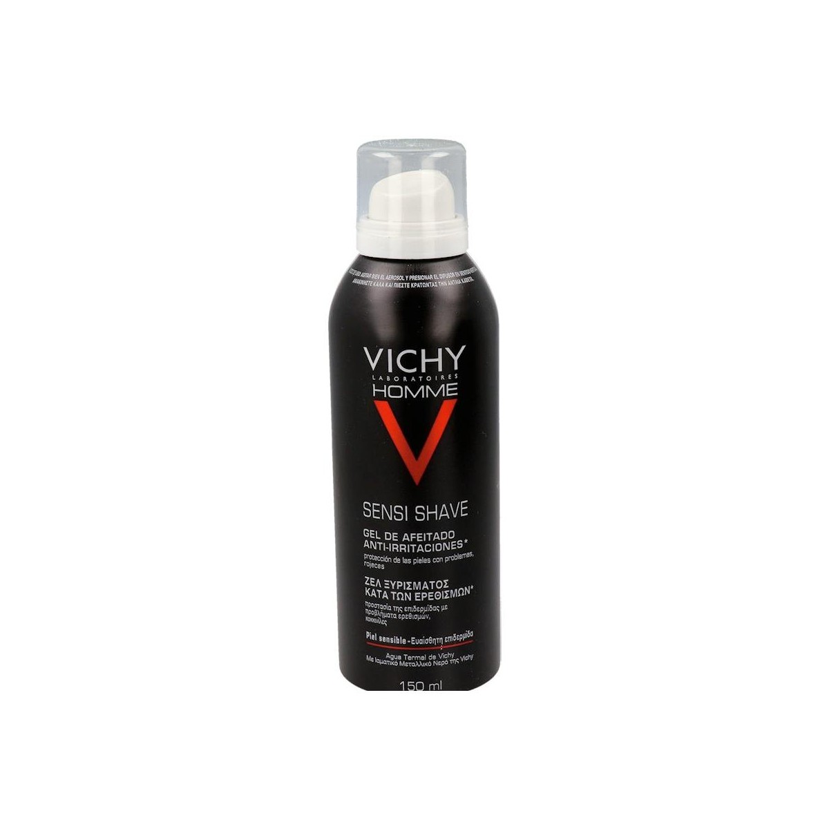 Vichy Homme Gel Afeitado P/Sensible 150 Ml